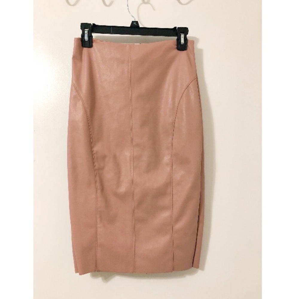 Express Faux Leather skirt